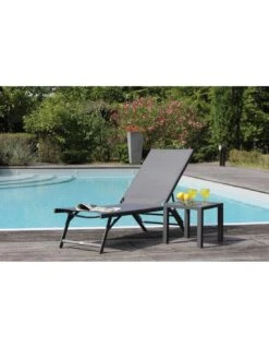 Table Basse Lou Carrée 40 X 40 Cm Graphite - Graphite -Lafuma Soldes Boutique table basse lou carree 40 x 40 cm graphite 2