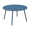 Table Basse Rio Ø70cm En Acier - Bleu -Lafuma Soldes Boutique table basse rio o70cm en acier bleu