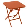 Table D'appoint Greensboro Carrée Pliante - Acier époxy - AMBRE -Lafuma Soldes Boutique table d appoint greensboro carree pliante acier epoxy ambre