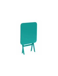 Table D'appoint Greensboro Carrée Pliante - Acier époxy - Emeraude -Lafuma Soldes Boutique table d appoint greensboro carree pliante acier epoxy emeraude 1 1