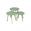 Table D'appoint MASSAI Ø50 Cm - Acier époxy - Vert Light -Lafuma Soldes Boutique table d appoint massai o50 cm acier epoxy 15