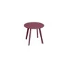 Table D'appoint Saona D.50 X H.45 Cm Bordeaux - Acier époxy -Lafuma Soldes Boutique table d appoint saona d50 x h45 cm acier epoxy bordeaux