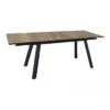 Table De Jardin Agra 150/200/250 Cm - Plateau à Lames HPL Fundermax - Graphite / Wood -Lafuma Soldes Boutique table de jardin agra 150200250 cm plateau a lames hpl fundermax graphite wood
