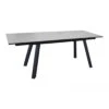 Table De Jardin AGRA Extensible 150/200/250 Cm - Aluminium Et Verre - Graphite / Perle 1 Table De Jardin AGRA Extensible 150/200/250 Cm - Aluminium Et Verre - Graphite / Perle -Lafuma Soldes Boutique table de jardin agra extensible 150200250 cm aluminium et verre graphite perle