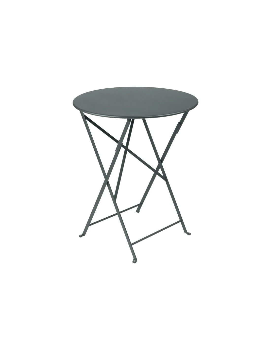 Table De Jardin Bistro D.60 Cm - Métal Ronde Pliante - Menthe Glaciale 3 Table De Jardin Bistro D.60 Cm - Métal Ronde Pliante - Menthe Glaciale
