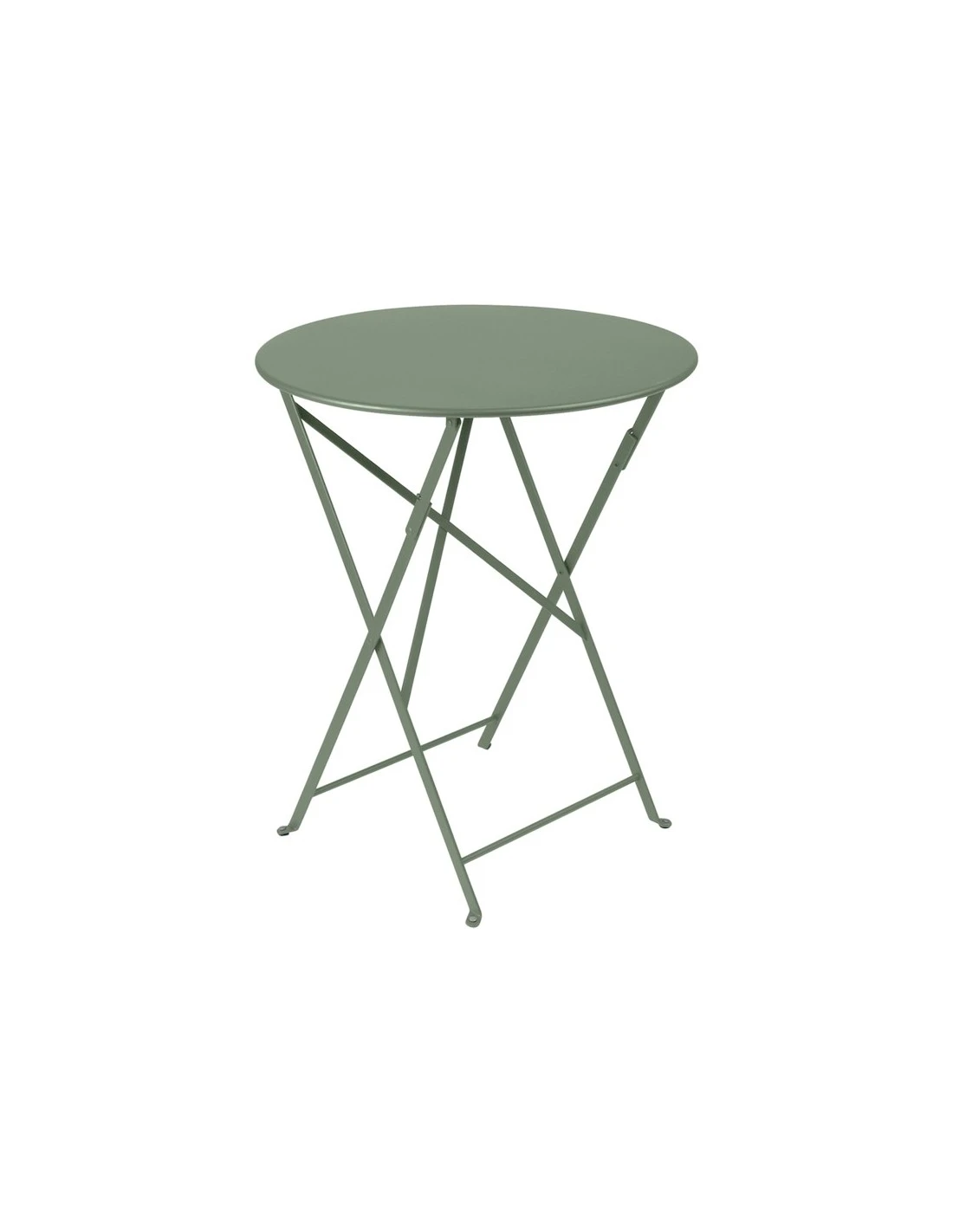 Table De Jardin Bistro D.60 Cm - Métal Ronde Pliante - Cactus 3 Table De Jardin Bistro D.60 Cm - Métal Ronde Pliante - Cactus