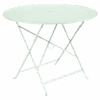 Table De Jardin Bistro D.96 Cm - Métal Pliante Ronde - Menthe Glaciale -Lafuma Soldes Boutique table de jardin bistro d96 cm metal pliante ronde