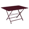 Table De Jardin Cargo 128x90 Cm En Métal Rectangle Pliante - Cerise Noire -Lafuma Soldes Boutique table de jardin cargo 128x90 cm en metal rectangle pliante cerise noire