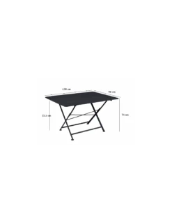 Table De Jardin Cargo 128x90 Cm En Métal Rectangle Pliante - Vert Opaline 7 Table De Jardin Cargo 128x90 Cm En Métal Rectangle Pliante - Vert Opaline -Lafuma Soldes Boutique table de jardin cargo 128x90 cm en metal rectangle pliante vert opaline 1