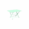 Table De Jardin Cargo 128x90 Cm En Métal Rectangle Pliante - Vert Opaline -Lafuma Soldes Boutique table de jardin cargo 128x90 cm en metal rectangle pliante vert opaline