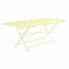 Table De Jardin Cargo 190x90 Cm - Métal Rectangle Pliante - Citron Givré -Lafuma Soldes Boutique table de jardin cargo 190x90 cm metal rectangle