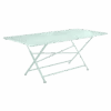Table De Jardin Cargo 190x90 Cm - Métal Rectangle Pliante - Menthe Glaciale -Lafuma Soldes Boutique table de jardin cargo 190x90 cm metal rectangle 2