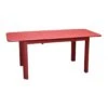 Table De Jardin Eos Extensible 130/180 Cm En Aluminium - Rouge -Lafuma Soldes Boutique table de jardin eos extensible 130180 cm aluminium 2