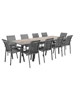Table De Jardin Extensible Pavane 10 Personnes - Pécan -Lafuma Soldes Boutique table de jardin extensible pavane 10 personnes pecan 3