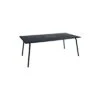 Table De Jardin Monceau 194 X 94 CM - 8 Personnes - Carbone -Lafuma Soldes Boutique table de jardin monceau 194 x 94 cm 8 personnes 5