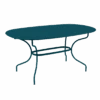 Table De Jardin Opéra Ovale 160 X 90 Cm - Métal Acier - Bleu Acapulco 2 Table De Jardin Opéra Ovale 160 X 90 Cm - Métal Acier - Bleu Acapulco -Lafuma Soldes Boutique table de jardin opera ovale 160 x 90 cm metal acier bleu acapulco