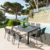 Table De Jardin Paradize Carrée Extensible - Aluminium Graphite -Lafuma Soldes Boutique table de jardin paradize carree extensible aluminium graphite