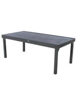Table De Jardin Piazza Extensible 10 Places - Aluminium Graphite -Lafuma Soldes Boutique table de jardin piazza extensible 10 places aluminium 5