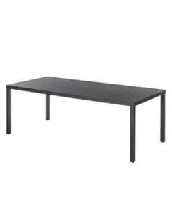 Table De Jardin Piazza Fixe - 8 Places - Aluminium Graphique