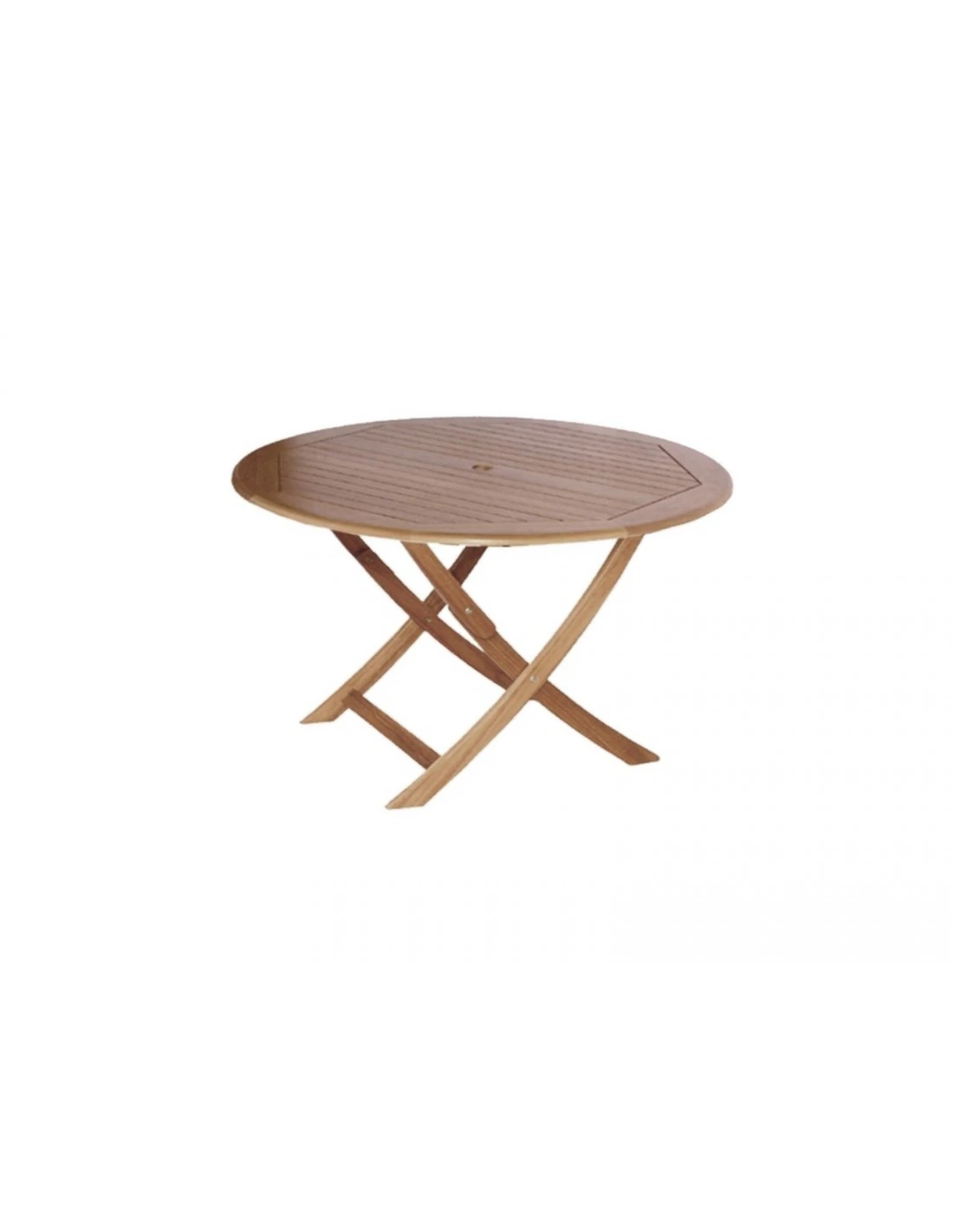 Table De Jardin Sophie Pliante Ronde En Eucalyptus - 80 Cm 6 Table De Jardin Sophie Pliante Ronde En Eucalyptus - 80 Cm – Image 4