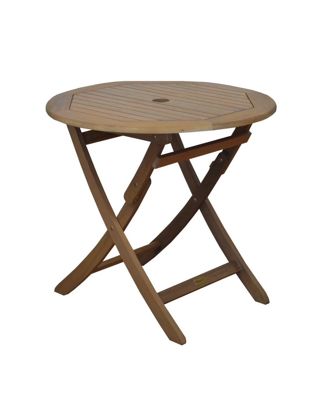 Table De Jardin Sophie Pliante Ronde En Eucalyptus - 80 Cm 3 Table De Jardin Sophie Pliante Ronde En Eucalyptus - 80 Cm