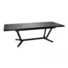 Table De Jardin VITA Extensible 180/240 X 100 Cm - Aluminium Et Céramique - Graphite / Gris -Lafuma Soldes Boutique table de jardin vita extensible 180240 x 100 cm aluminium et ceramique graphite gris