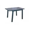 Table Elise 80/120x80 En Aluminium / Verre - Graphite / Gris -Lafuma Soldes Boutique table elise 80120x80 en aluminium verre graphite gris