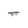 Table GALLEO 150/200/250 X 90 Cm - Aluminium Et Fundermax - Graphite / Cave -Lafuma Soldes Boutique table galleo 150200250 x 90 cm aluminium et fundermax