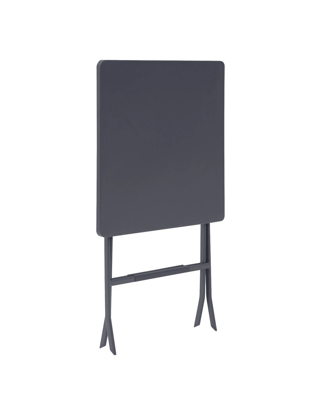 Table Greensboro Haute Carrée 2 Places - Acier - Gris 4 Table Greensboro Haute Carrée 2 Places - Acier - Gris – Image 2