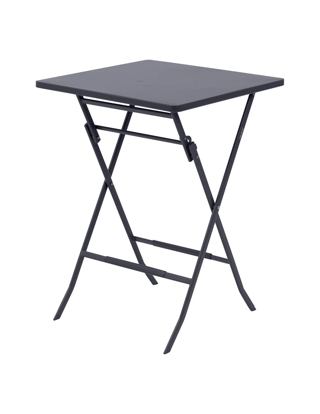 Table Greensboro Haute Carrée 2 Places - Acier - Gris 3 Table Greensboro Haute Carrée 2 Places - Acier - Gris