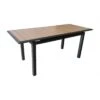 Table Louisiane II Extensible - Aluminium Graphite Plateau OAK - L.147/187 X L.80 X H.76 Cm -Lafuma Soldes Boutique table louisiane ii extensible aluminium graphite plateau oak 4