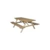 Table Pique-niques 200 X 150 X H80 Cm En Bois Massif Traité -Lafuma Soldes Boutique table pique niques 200 x 150 x h80 cm en bois massif traite