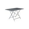 Table Pliante Bistro 117 X 77 Cm - Métal Pliante Rectangle - Bleu Abysse 2 Table Pliante Bistro 117 X 77 Cm - Métal Pliante Rectangle - Bleu Abysse -Lafuma Soldes Boutique table pliante bistro 117x77 cm metal pliante rectangle 2