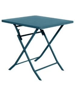 Table Pliante Carrée Greensboro 2 Places - Bleu Canard 8 Table Pliante Carrée Greensboro 2 Places - Bleu Canard -Lafuma Soldes Boutique table pliante carree greensboro 2 places bleu canard 1