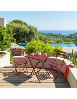 Table Pliante Carrée Greensboro 2 Places - Bordeaux -Lafuma Soldes Boutique table pliante carree greensboro 2 places coloris au choix 1