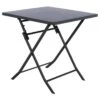 Table Pliante Carrée Greensboro 2 Places - Graphite -Lafuma Soldes Boutique table pliante carree greensboro 2 places graphite