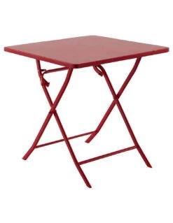 Table Pliante Carrée Greensboro 2 Places - Groseille 8 Table Pliante Carrée Greensboro 2 Places - Groseille -Lafuma Soldes Boutique table pliante carree greensboro 2 places groseille 1