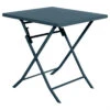 Table Pliante Greensboro Carrée 2 Places - Petrole -Lafuma Soldes Boutique table pliante greensboro carree 2 places petrole