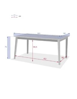 Table Rectangulaire TIWI En Bois D'Acacia 18 Table Rectangulaire TIWI En Bois D'Acacia -Lafuma Soldes Boutique table rectangulaire tiwi en bois d acacia 7