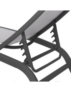 Transat Bonao 4 Positions - Aluminium Et Texaline - Graphite / Galet -Lafuma Soldes Boutique transat bonao 4 positions aluminium et texaline graphite galet 4