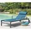 Transat De Jardin Ocala 4 Positions Aluminium Et Texaline - Graphite / Bleu Canard -Lafuma Soldes Boutique transat de jardin ocala 4 positions aluminium et texaline