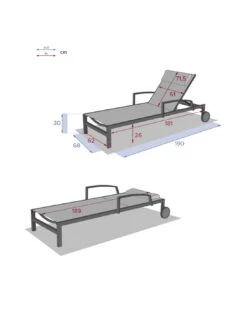 Transat De Jardin Ocala 4 Positions Aluminium Et Texaline - Blanc Et Noisette 14 Transat De Jardin Ocala 4 Positions Aluminium Et Texaline - Blanc Et Noisette -Lafuma Soldes Boutique transat de jardin ocala 4 positions aluminium et texaline 12