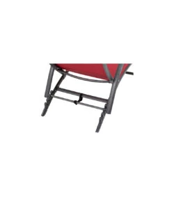 Transat Pliant Samba - 4 Positions - Aluminium Anodisé - Graphite / Grenade -Lafuma Soldes Boutique transat pliant samba 4 positions aluminium anodise graphite grenade 2